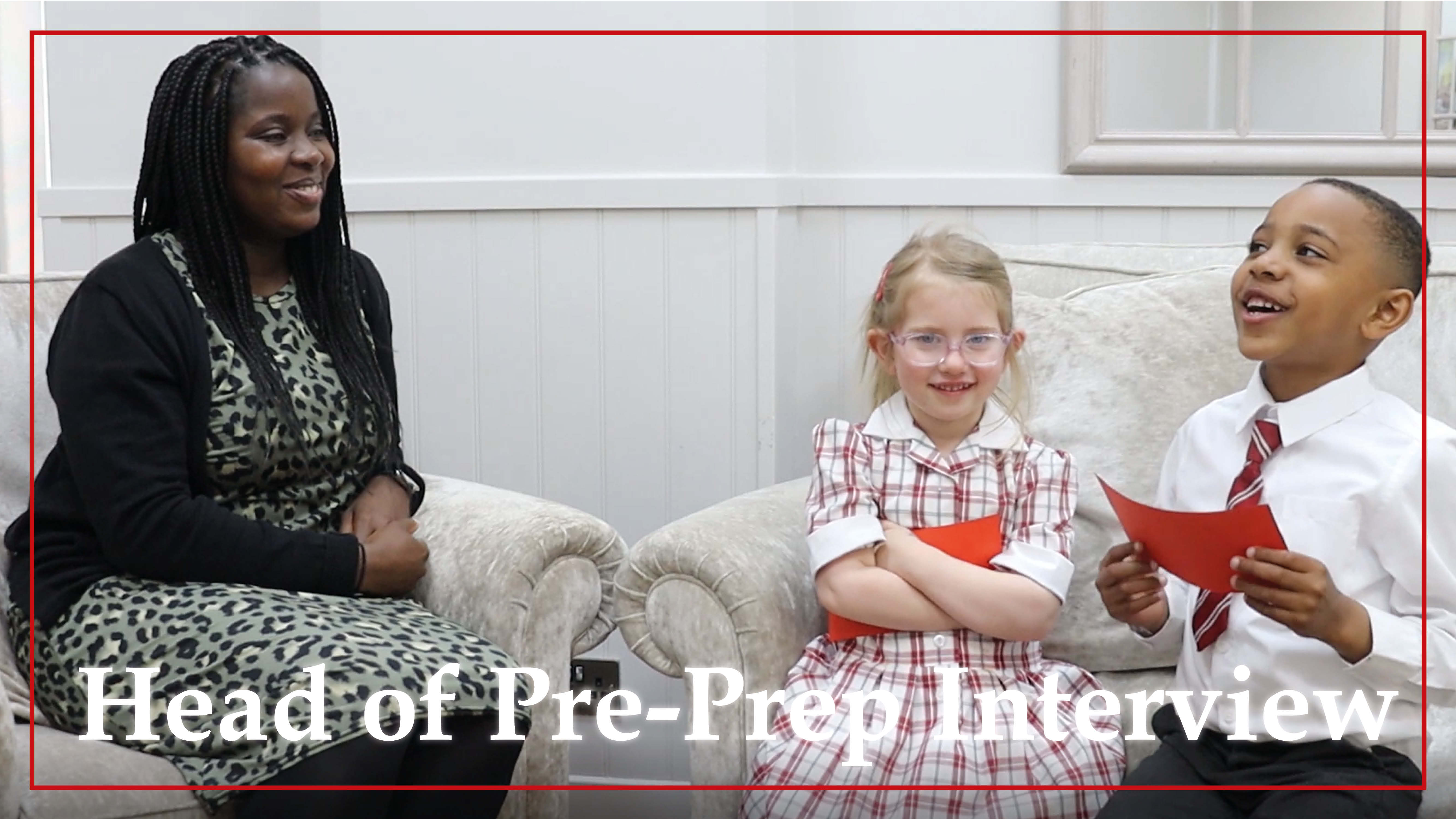 Pre-Prep Pupils Interview The New Head of Pre-Prep