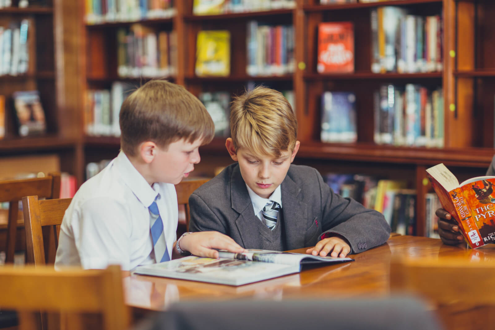 Library New Hall School Senior Division 'The Best Start in Life'